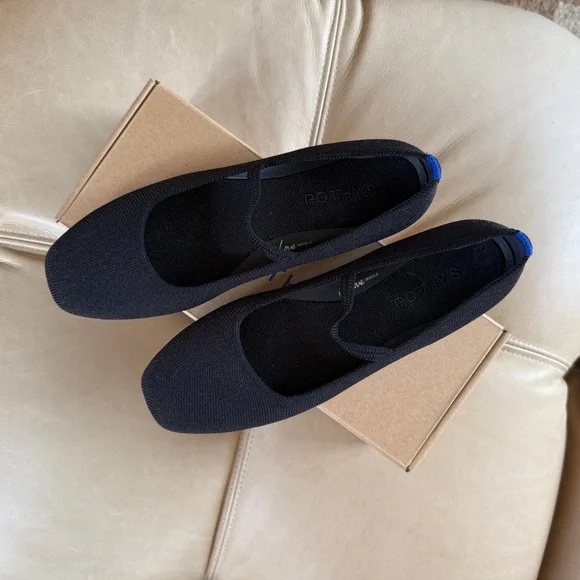 Rothy's Black Knit Flats - Picture 3 of 5